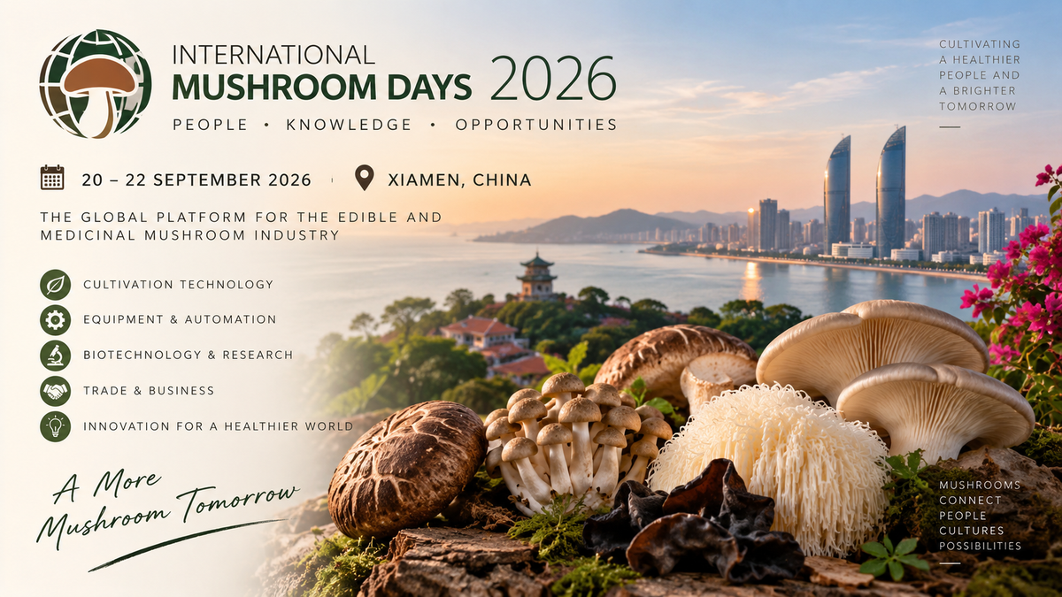 International Mushroom Days China 2026